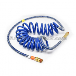 Phillips 11-3390 15' Coiled Power Grip Blue Service Hose, One 40" Lead