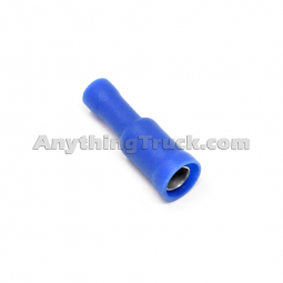 Phillips 1-55135 Female Bullet Connector, Blue, 16-14 Gauge, 0.188" Diameter