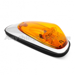 Pro LED 6049A Hardwired Cab Marker Light, Amber Lens, Amber LEDs - Replaces Peterbilt P54-6049-003
