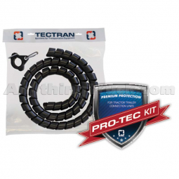 Tectran 27462 Spiral Wrap Kit for Making Your Own 3-in-One Air Line and Power Cable Bundles