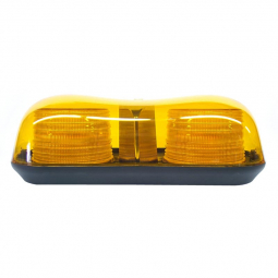 Pro LED ALB Amber Mini Light Bar LED Warning Lamp, 12 VDC