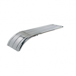 Nu-Line NF139ARU-1 Front Tanker Fender, Rib Up Design, 144" OAL, 25" Wide, Aluminum