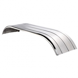 Nu-Line NF96ARU-1 Rear Tanker Fender, Rib Up Design, 107" OAL, 25" Wide, Aluminum