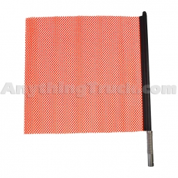 PTP 2315 Orange Quick Mount Flag & Rod Assembly, Mounting Bracket Not Included