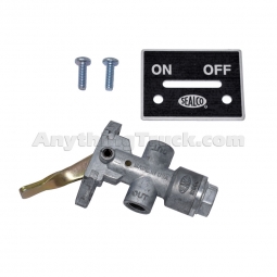 Sealco 216050 Lever Control Valve with ON-OFF Face Plate