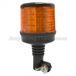 Pro LED 2856APLM DIN Pole Mount Amber LED Flashing Light Beacon With Multiple Flash Patterns