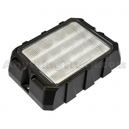 Pro LED 396AC Surface Mounted Amber/White LED Strobe Light With 10 Flash Patterns