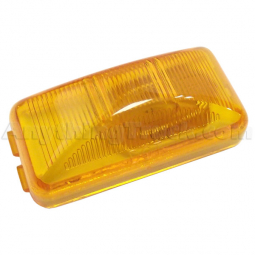 15200YPTP Yellow Sealed Marker/Clearance Light, Incandescent, 12 VDC