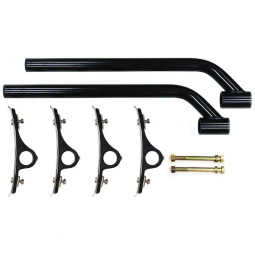 Buyers Products 8591000 Black Powder Coated Poly Fender Mounting Kit (Fender Sold Separately)