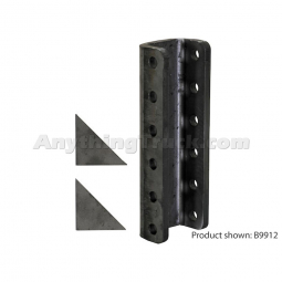 Buyers Products B9912 5-Position Heavy-Duty Channel with Gussets, Used with B16137/B20135