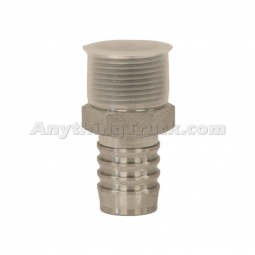 Buyers Products BCA20180 Suction Hose Fitting, 1-1/4" Male NPT, 1-1/4" Hose Barb