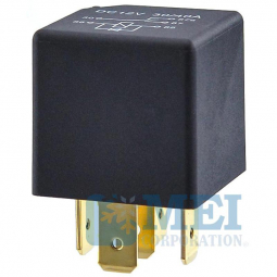 MEI 11-1650 Relay, 12-Volt, SPDT, 30-40 Amp, Diode Protection