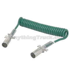 Phillips 23-4625 15 ft. Single Pole Coiled Cable Assembly, Die-Cast Plugs