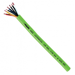 Phillips 3-330 7-Wire Lectraflex Bright Green ABS Cable (Order Feet Needed)