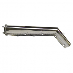 Stainless Steel Spring-Loaded Mud Flap Hangers with 45 Degree Angle