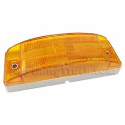 5.9-Inch Amber LED Clearance Light with Pigtail