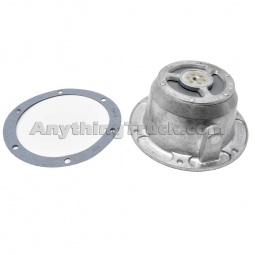 Genuine Stemco 340-4372 MTIS PSI Trailer Hub Cap and Gasket, Fits Grease Packed Hubs with HM518445