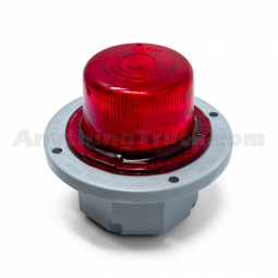 Betts 560232 56 Series Red LED Clearance/Marker Light, Deep Lens With Optics, 2.5" Round