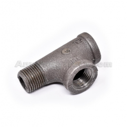 Velvac 017096 Iron Street Tee, 1/2" NPT