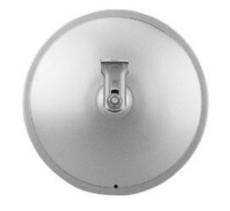 Stainless Steel 8-1/2" Center Mount Convex Mirror with L-Bracket