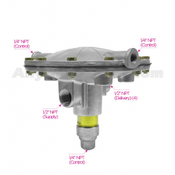 Aftermarket A1000S Relay Emergency Valve - Pre FMVSS121