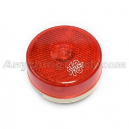 Truck-Lite 10208R Incandescent 2.5" Red Clearance/Marker Light with Reflector Lens