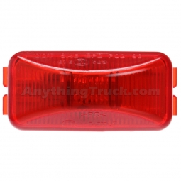 Truck-Lite 15201R 24 Volt Incandescent Red Short Rectangular Marker Light