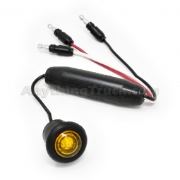 Truck-Lite 33206Y Yellow 33-Series Dual Function LED Marker Clearance Light, 12 Volts, Closed Back R