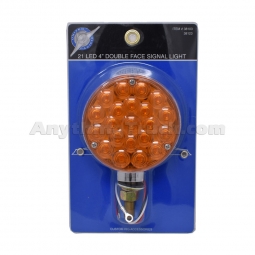 United Pacific 38103 42 LED Double Face Turn Signal Light - Amber & Red