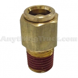 PTP 016184 1/4" NPT x 1/2" Tubing Push-To-Connect Male Connector