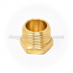 Velvac 017056 Brass 3/4" NPT Hex Head Pipe Plug