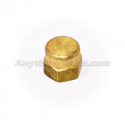 Velvac 017223 Brass Cap Female Pipe Fitting, 1/8" Size  (5 Pack) (Special Order)