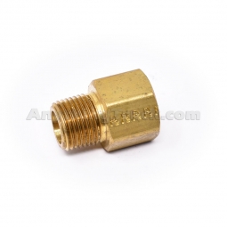 Velvac 018037 Brass Pipe Fitting Adapter, 3/8" X 3/8" NPTF (5 Pack) (Special Order)