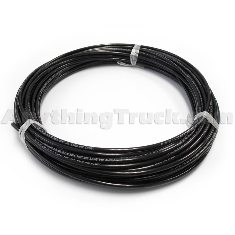 Black 3/8" Nylon Air Brake Tubing, D.O.T. Compliant (Order Feet Needed ...