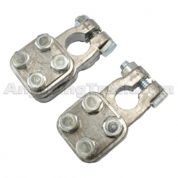 Velvac 058071 Three-Way Battery Terminals for 1 to 2/0 Gauge Cable - Includes Positive and Negative