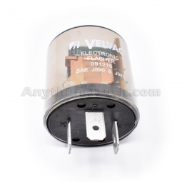 Velvac 091216 Three Terminal Electro-Mechanical Flasher, 1-10 Lamp Rating, 25 Amp