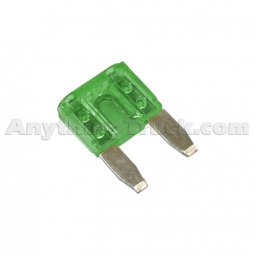 Velvac 091309 30 Amp ATM Mini Blade Fuse, Green Color