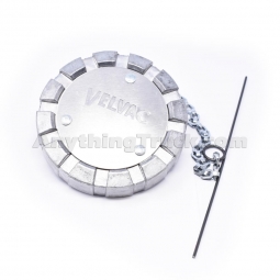 Velvac 600186 2" Female Aluminum Non-Locking Fuel Cap